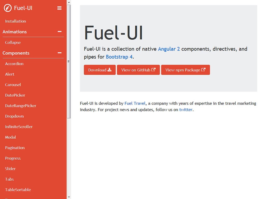 Fuel UI - Улучшение