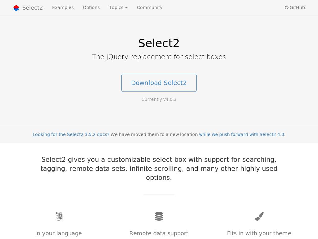 Select2 - Улучшение