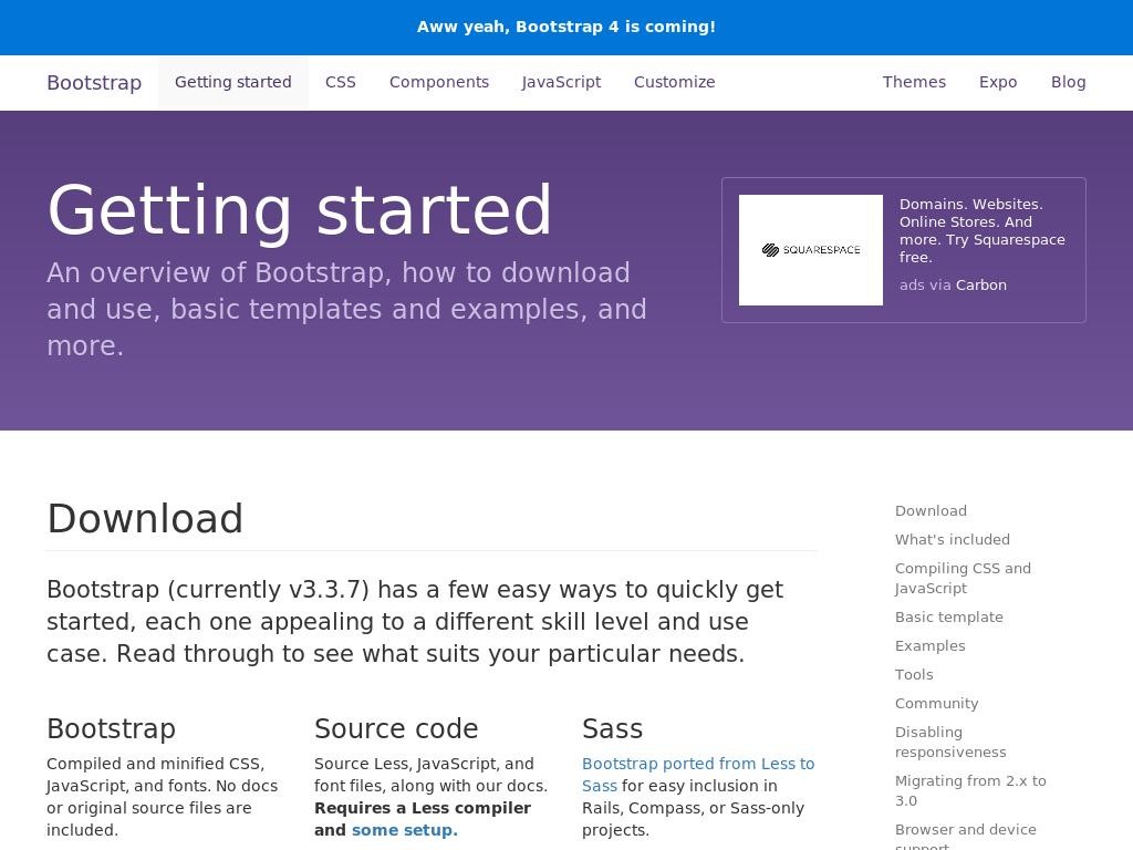 Bootstrap 3.3.7 CDN - Улучшение