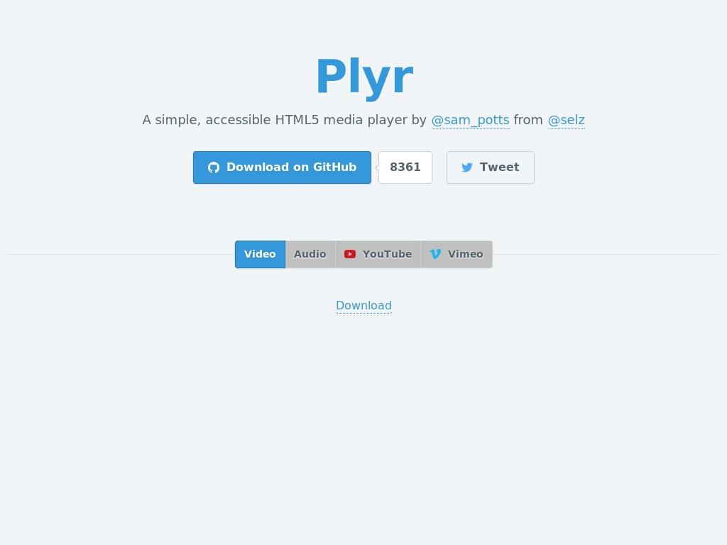 Plyr - Улучшение