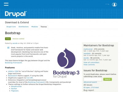 Bootstrap 3 for Drupal