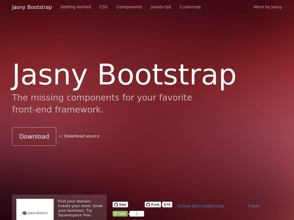Jasny Bootstrap - Улучшение