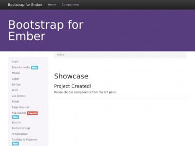 Bootstrap for Ember
