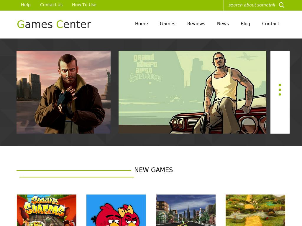 Games Center - Блог