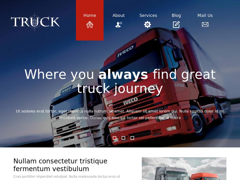 Truck - Блог