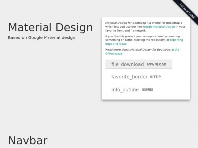Bootstrap Material Design