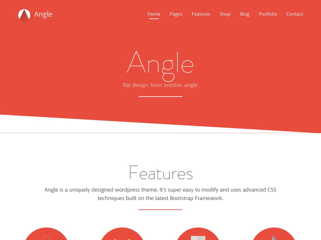 Angle - WordPress - Премиум