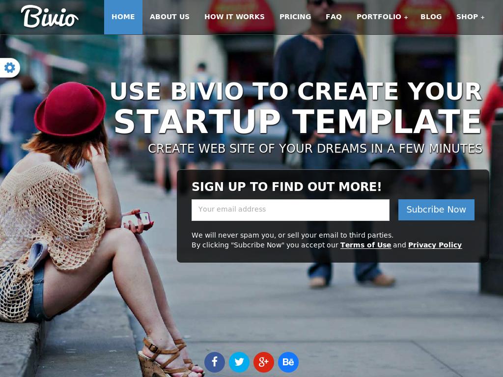 Bivio - WordPress - Блог