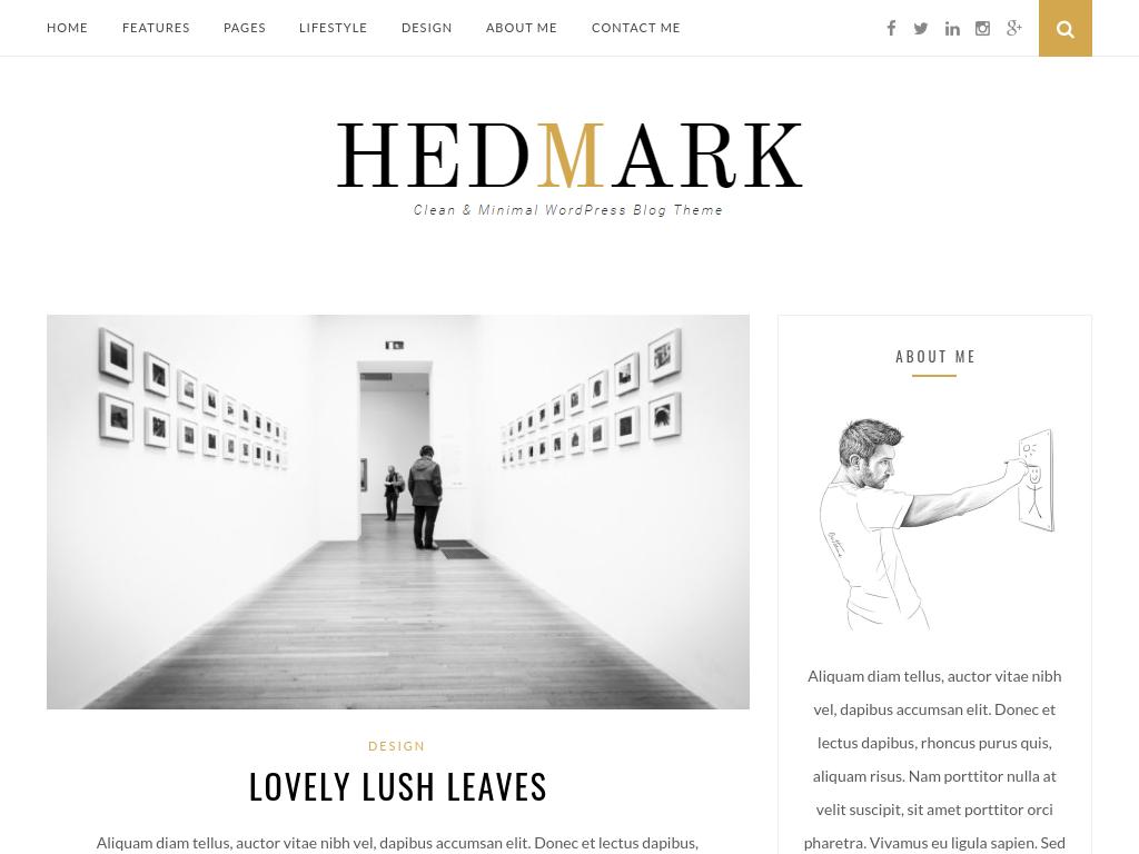 Hedmark - WordPress - Блог
