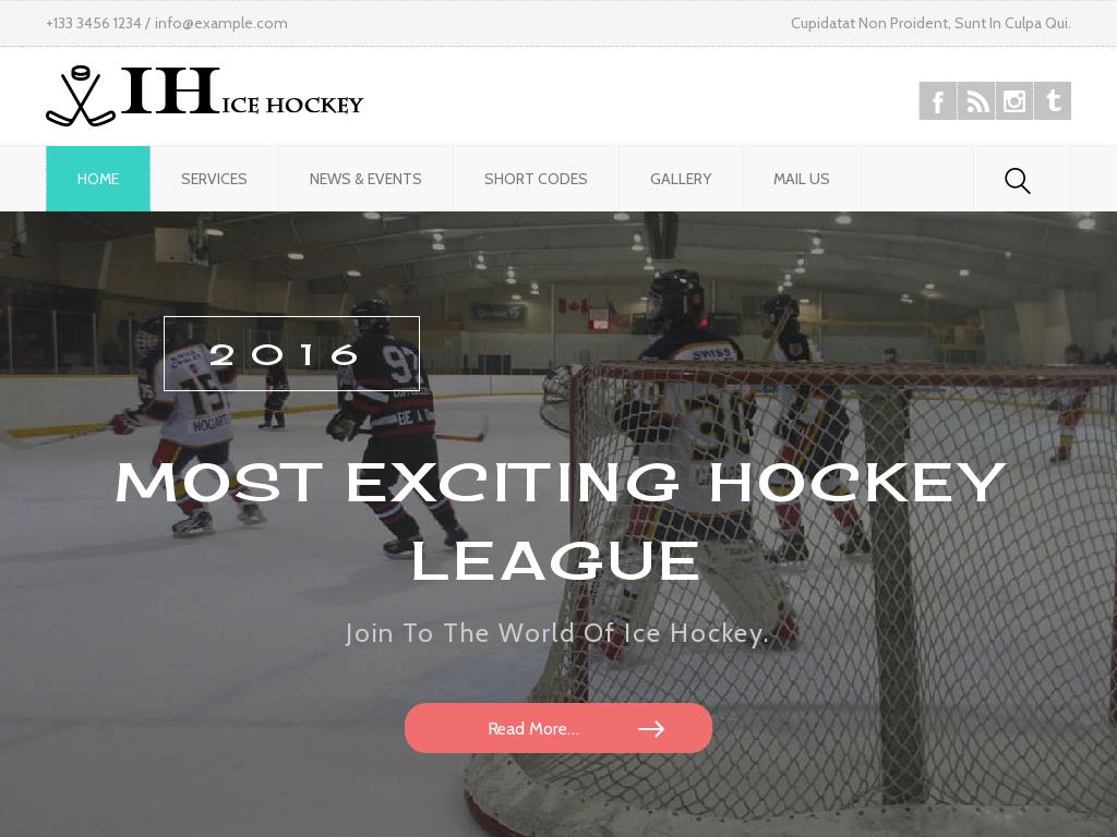 Ice Hockey - Блог