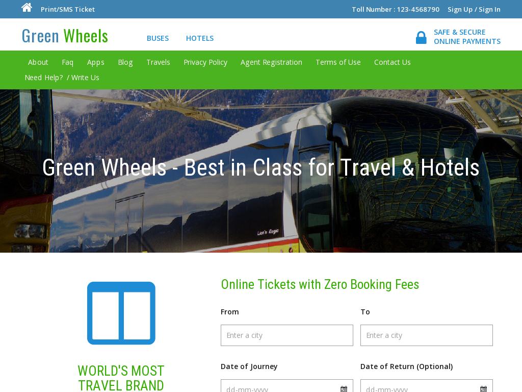 Green Wheels - Блог