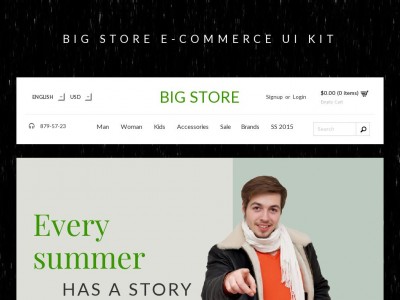 Big Store UI Kit