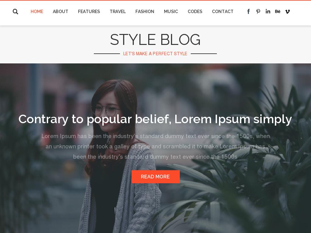 Style Blog - Блог