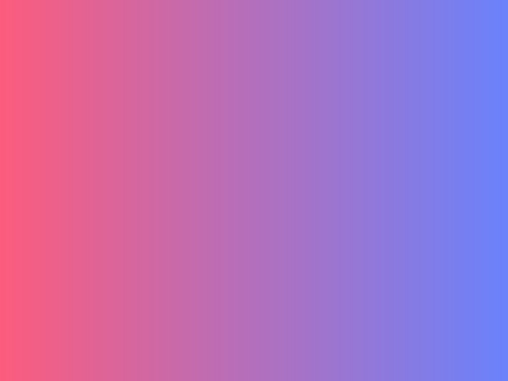 Розовый Крайола смешиваясь с голубым Васильковым цветом создают красивый градиент, использованы цвета #FC5C7D и #6A82FB, 4 направления на выбор.