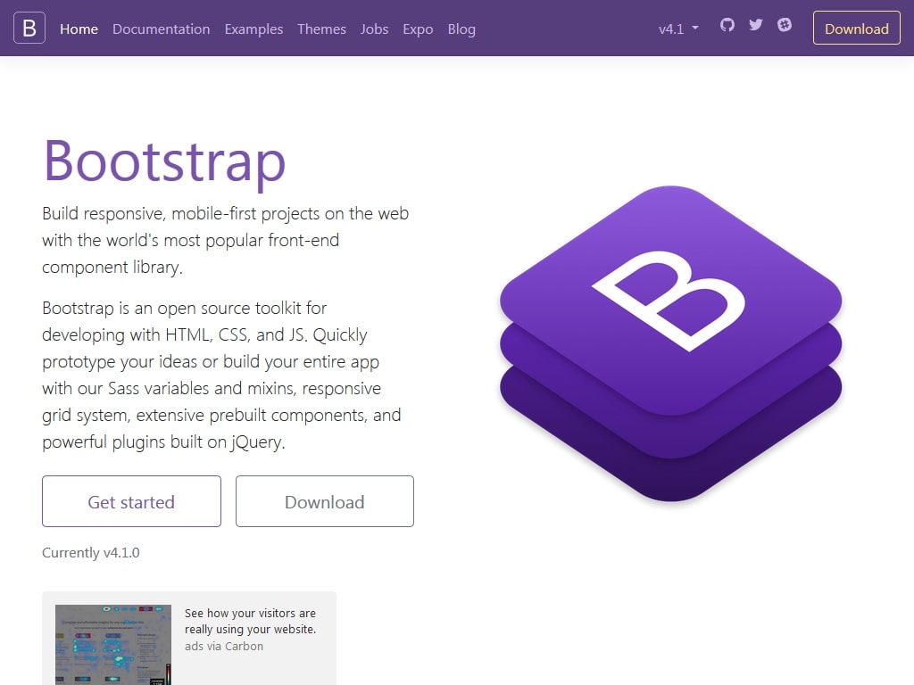 Bootstrap v4.1.0 - Улучшение