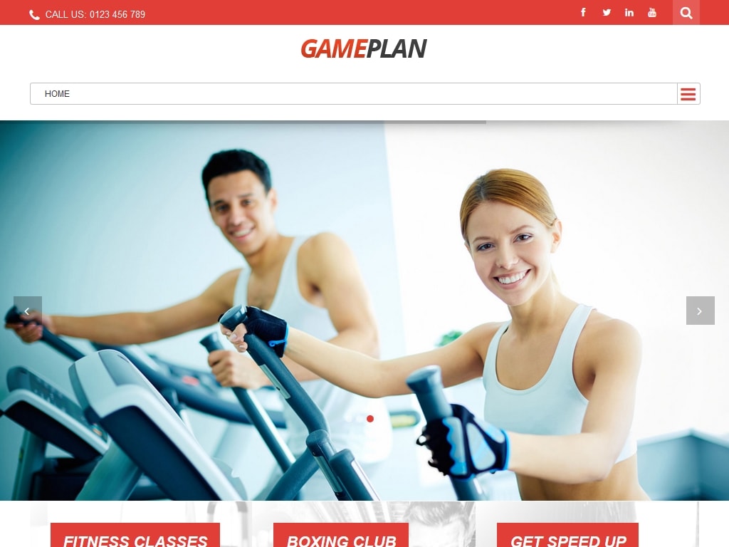 Gameplan - WordPress - Премиум
