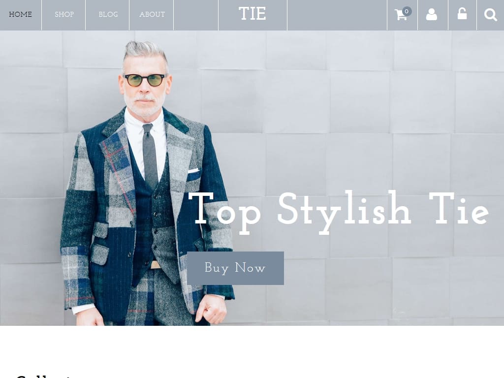 Современный и отзывчивый HTML шаблон для моды и одежды, дополнительно сделаны страницы для блога, документированный стиль кода.
