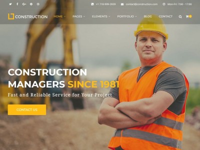 Construction - WordPress