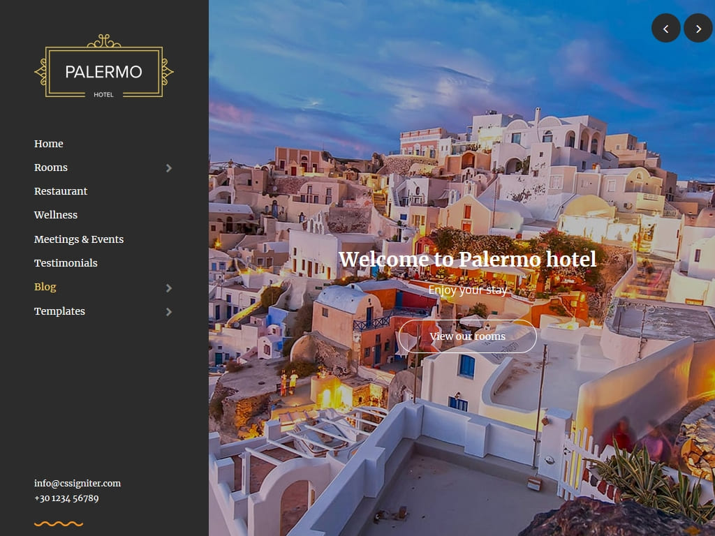 Отзывчивый Bootstrap 3 шаблон разработанный для курортов, гостиниц и любого другого гостиничного бизнеса, Ваш сайт будет иметь оригинальный и привлекательный дизайн.