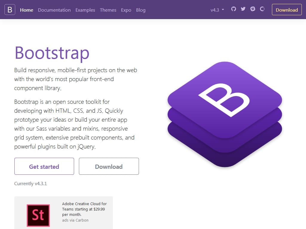 Bootstrap v4.3.1 - Улучшение