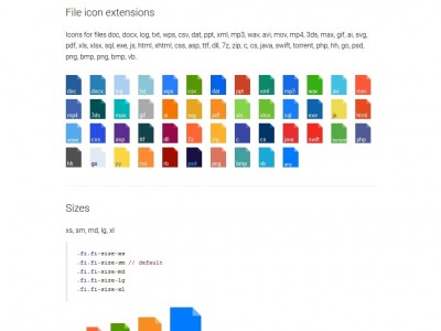 CSS file icons