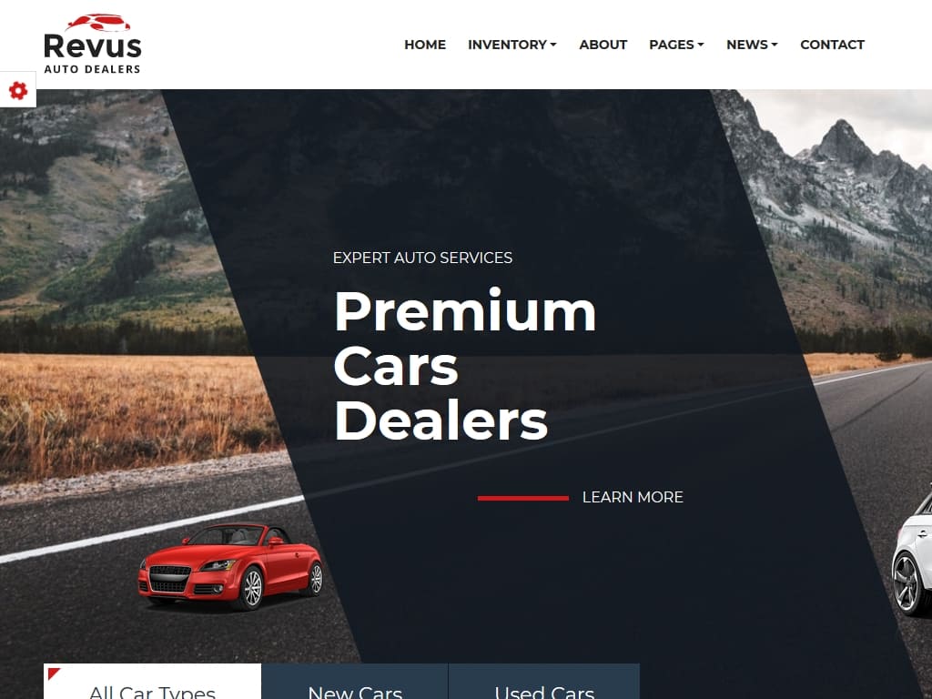 HTML шаблон автодилера, подходящий для сайтов автосалонов, предоставляет решения для покупки или продажи автомобилей онлайн.