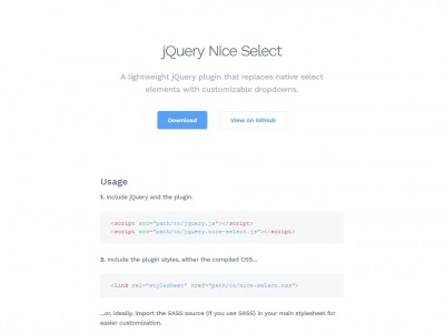 jQuery Nice Select