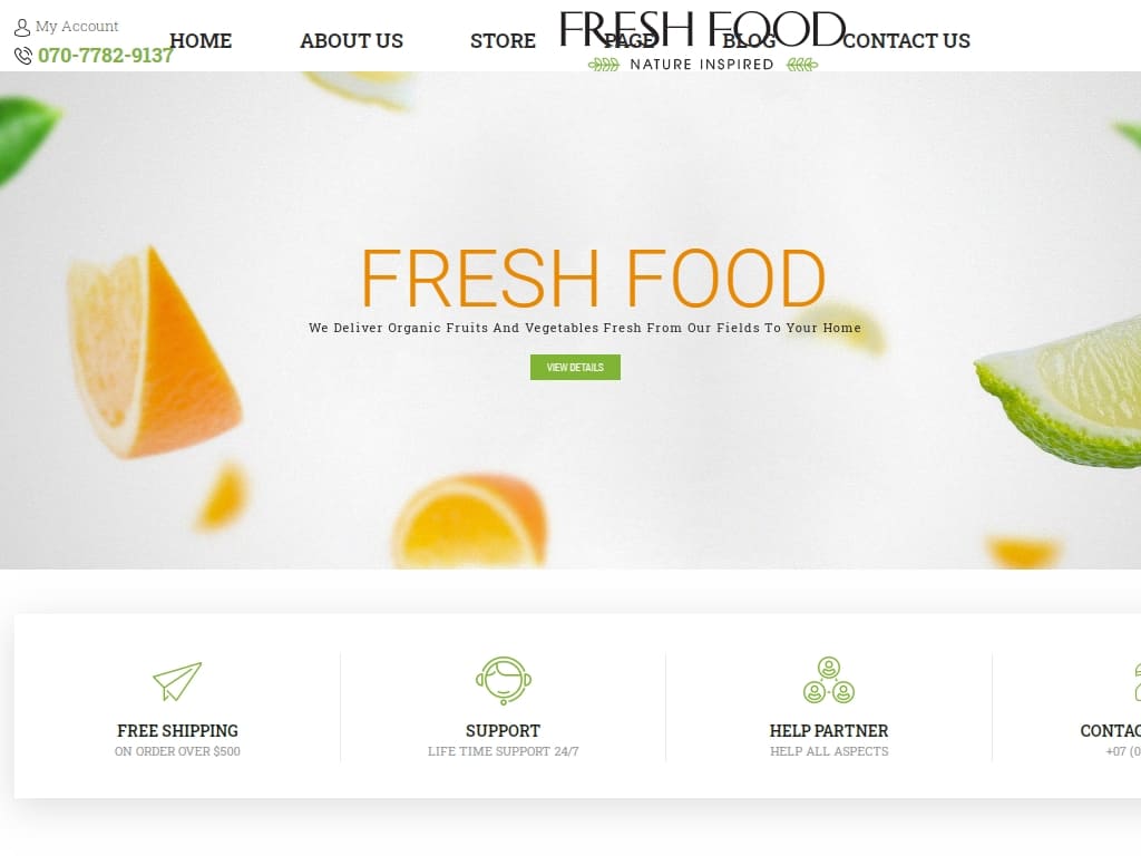 Fresh Food - Магазин