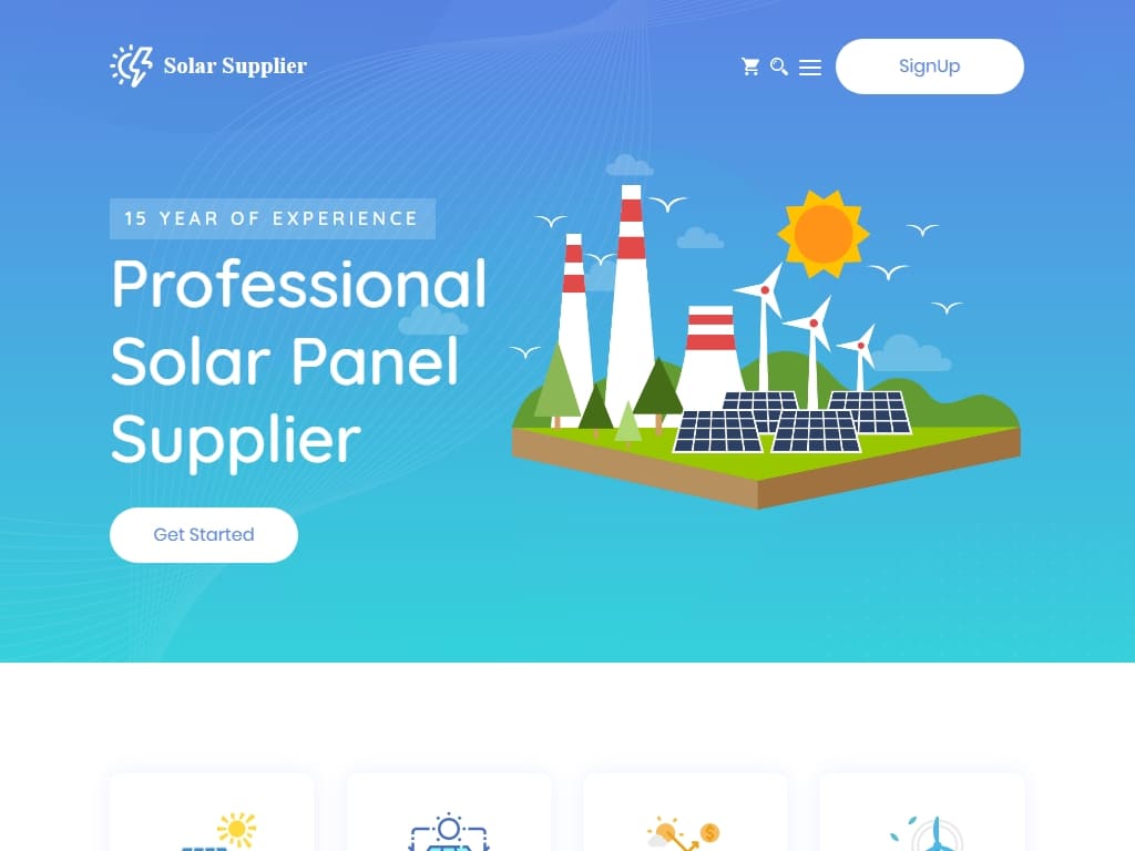 Solar Supplier - Премиум