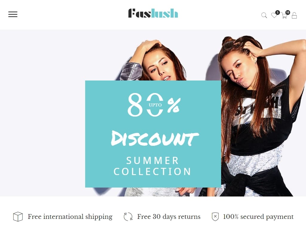 Faslush - Магазин