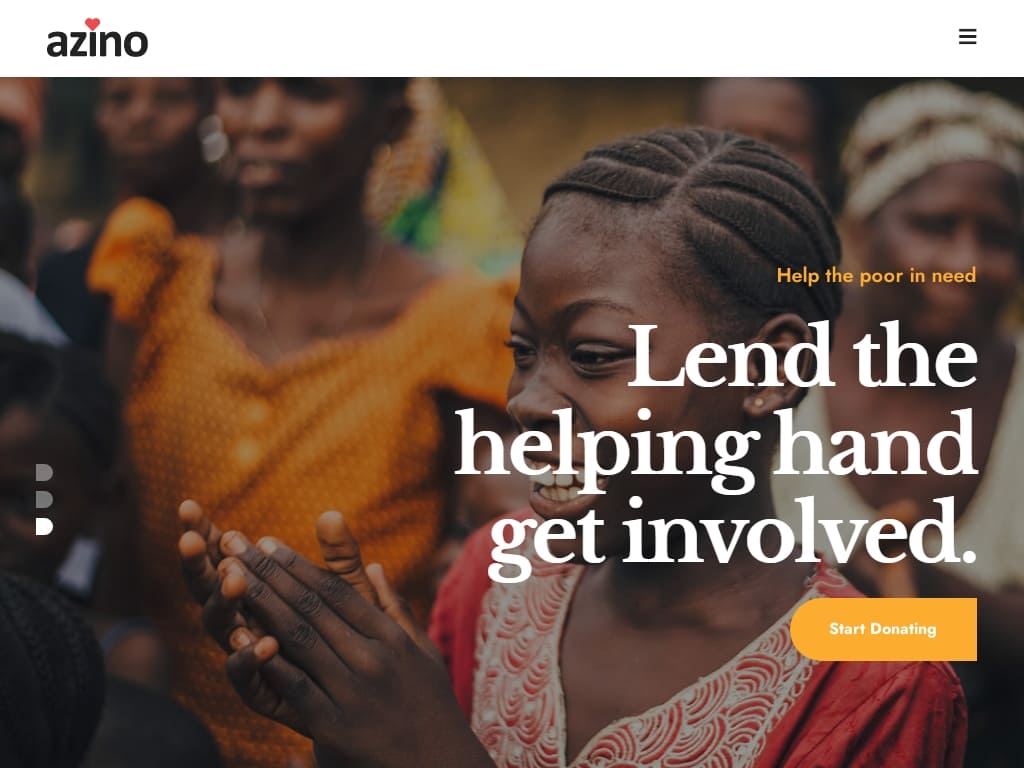 Современный красочный HTML шаблон для некоммерческой благотворительной организации и сбора средств, подходит для всех видов благотворительности.