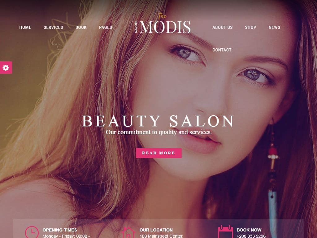 Адаптивный шаблон веб-сайта на HTML 5, идеально подходит для салона красоты, парикмахерской, спа, массажа и любых других косметических услуг.