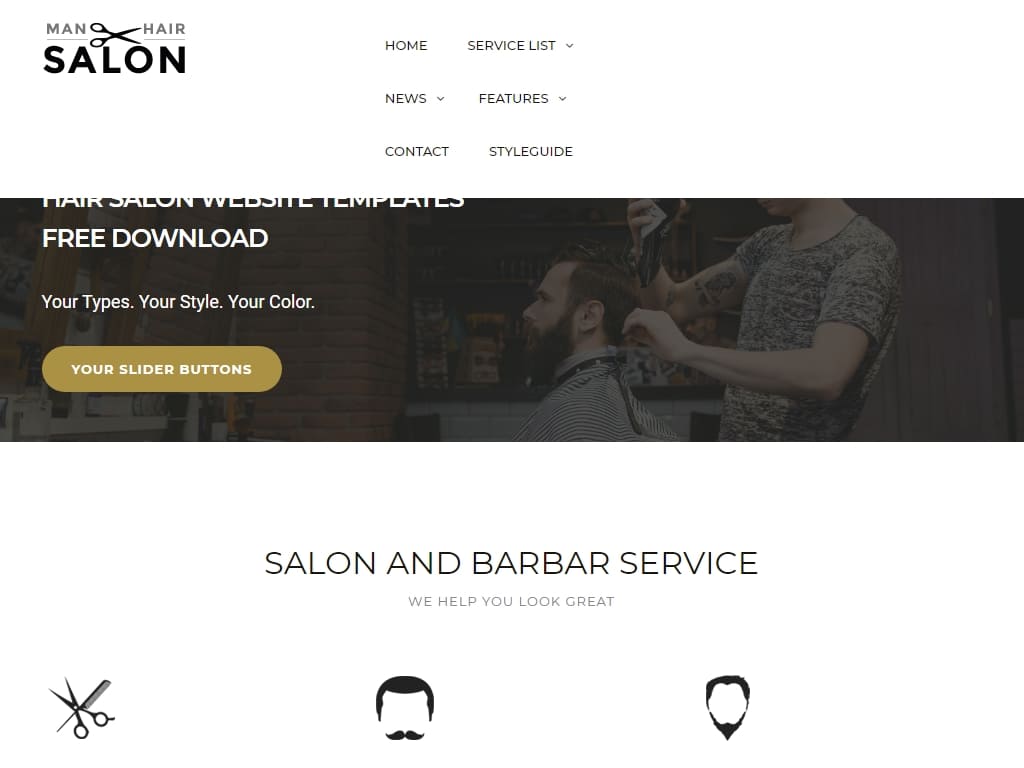 Men’s Hair Salon - Блог