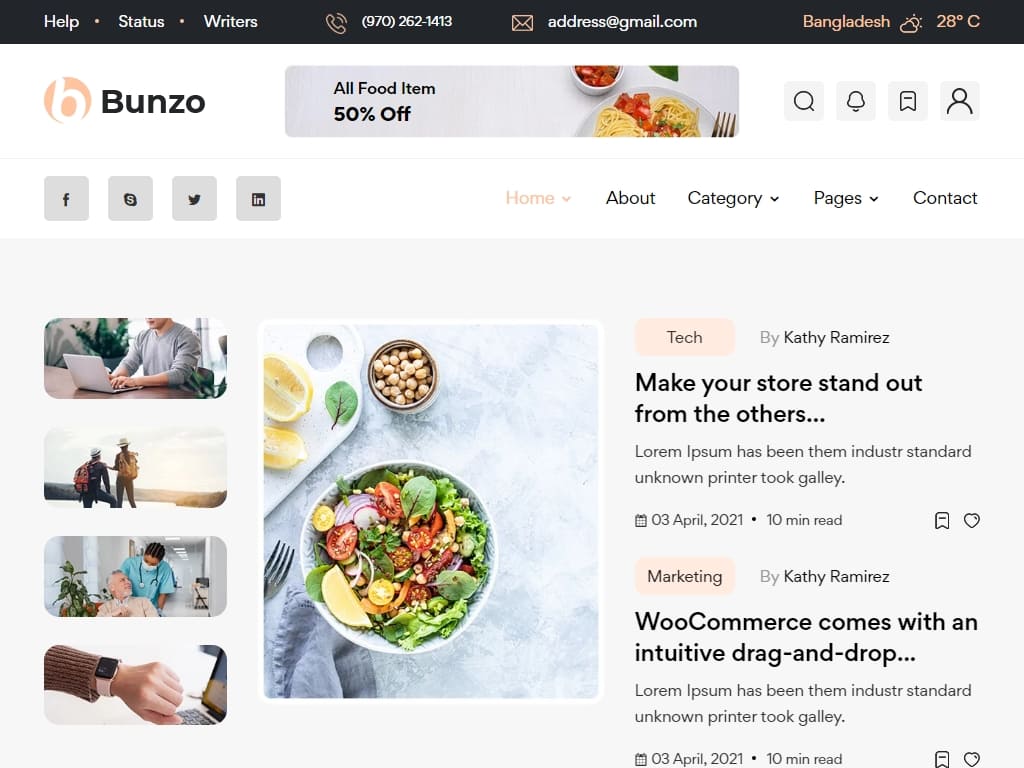 Bunzo - Блог
