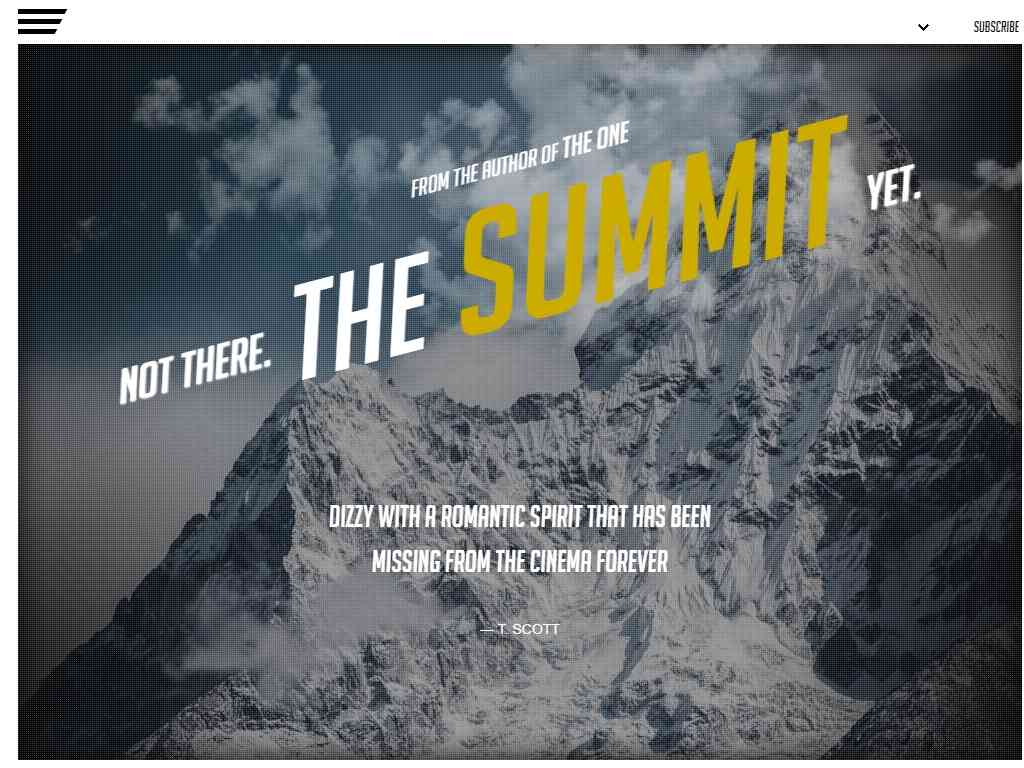 The Summit - Skeleton - Заглушка