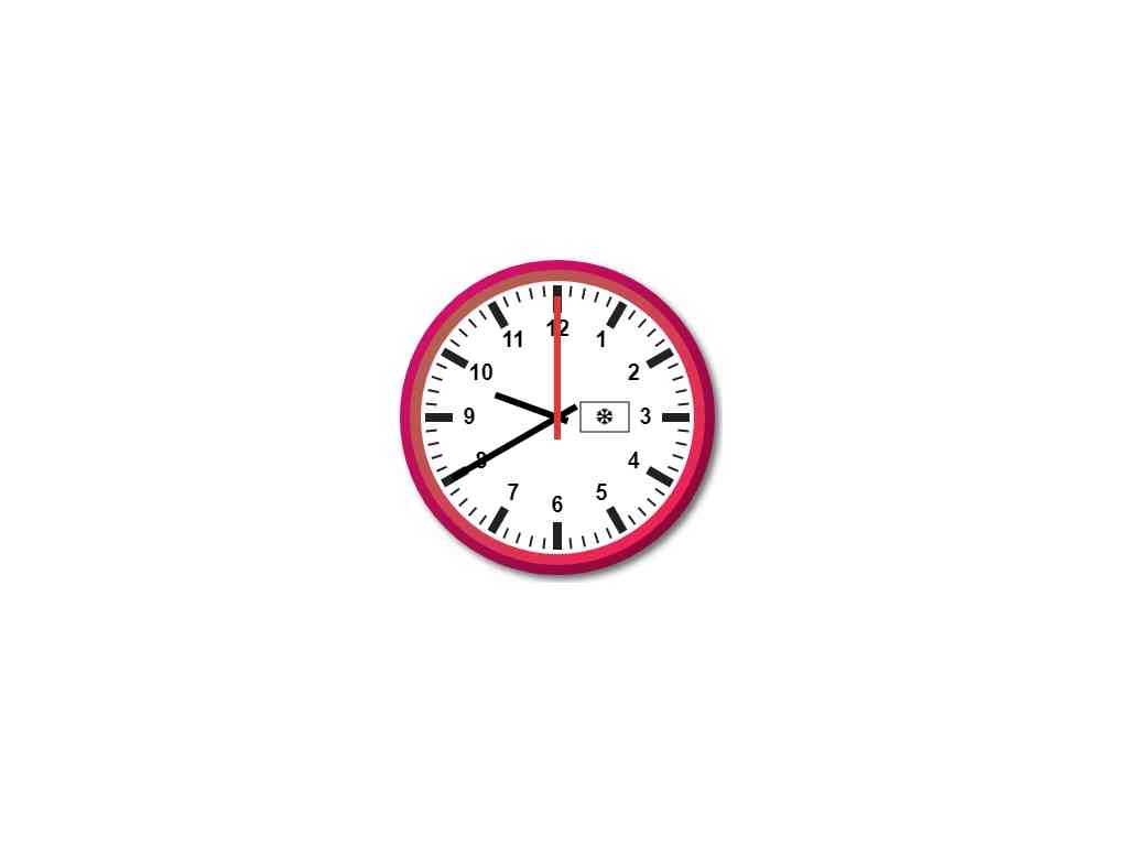 Часы HTML & JavaScript - Часы