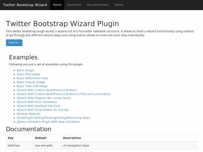 Bootstrap Wizard