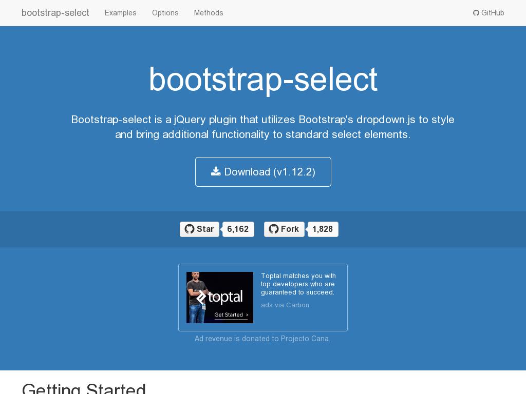 Bootstrap-select - Улучшение