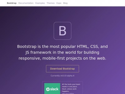 Bootstrap 4 Alpha 4