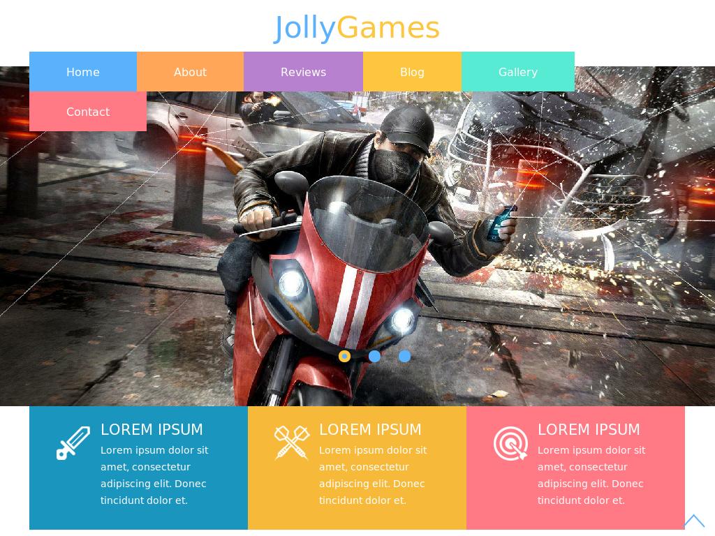 Jolly Games - Портфолио