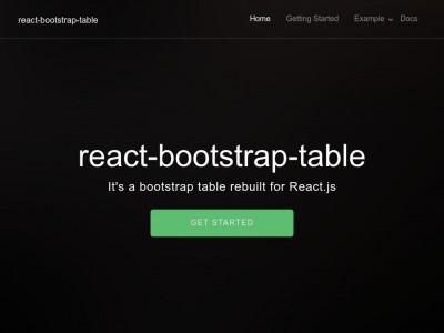 React Bootstrap Table
