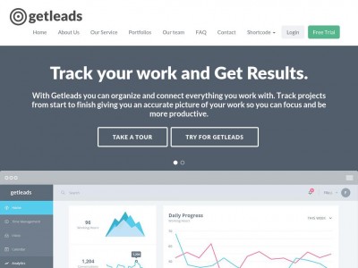 Getleads - WordPress