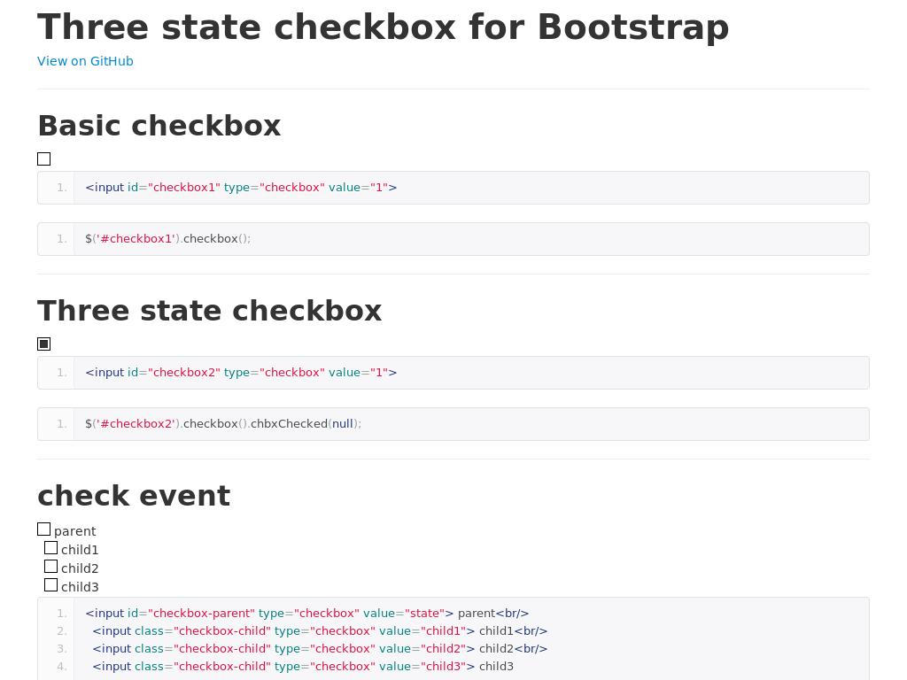 Ещё один плагин усовершенствования элементов checkbox для Bootstrap 3, чекбоксы будут чёрно белые, смотрите демо источника.