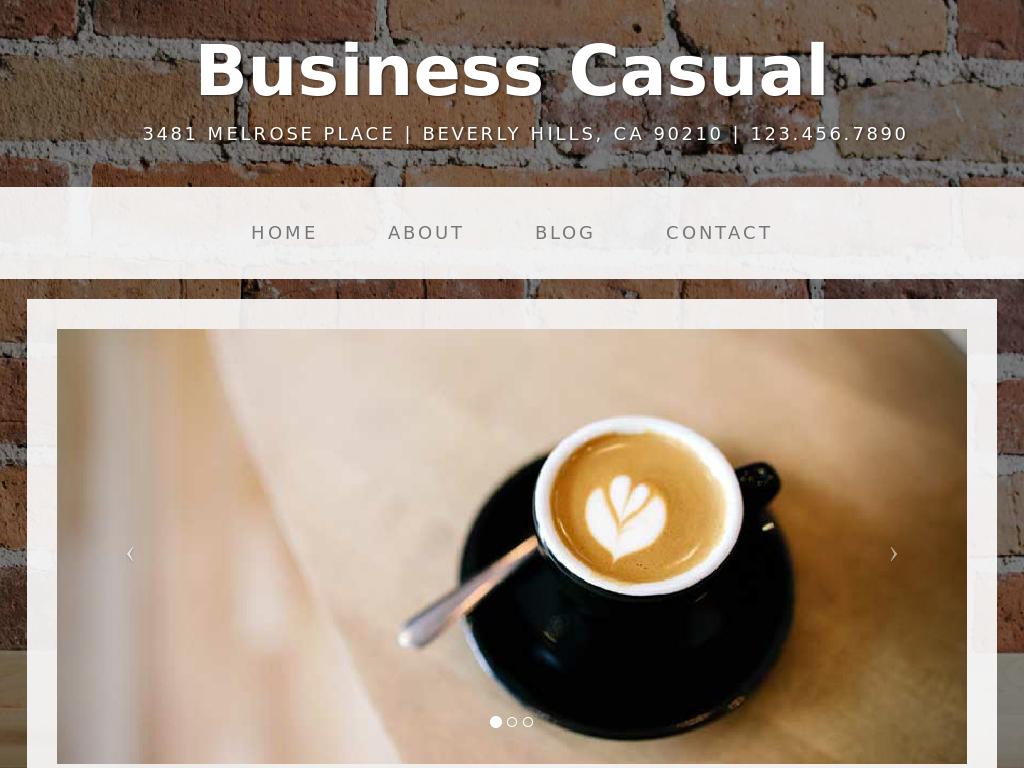 Business Casual - Блог