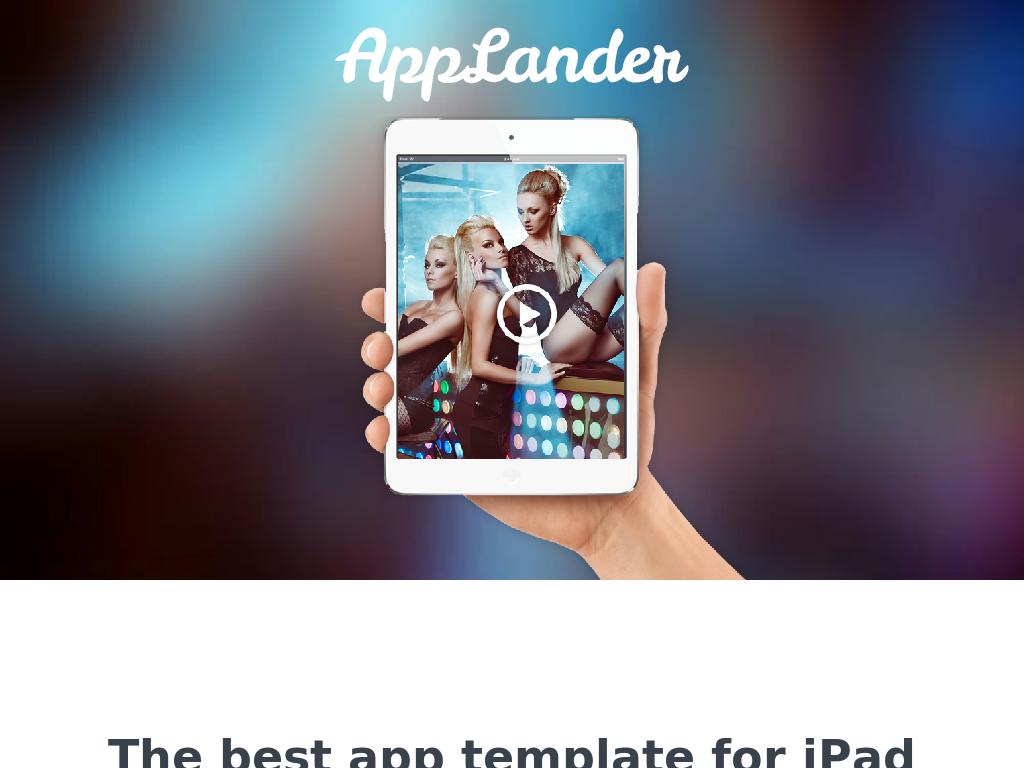 App Lander - Лендинг