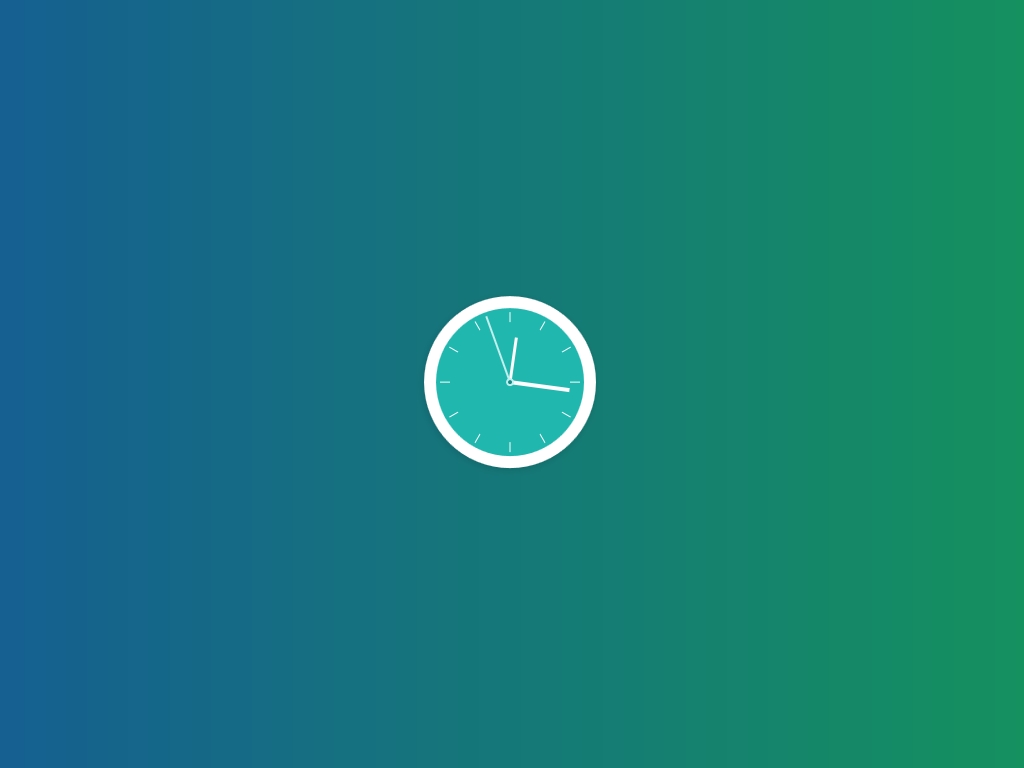 Красивые часы для сайта сделанные с помощью SVG и JavaScript, готовое демо показано с использованием Bootstrap.