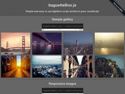BaguetteBox.js