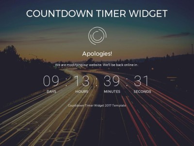 Countdown Timer Widget