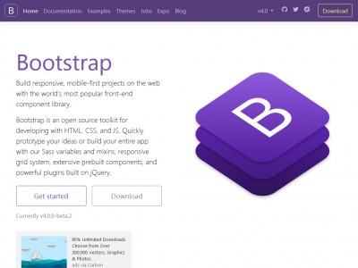 Bootstrap 4.0.0 Beta 2