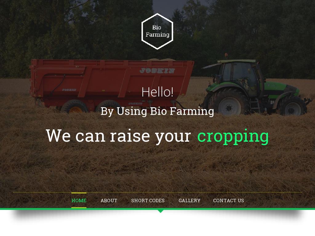 Bio Farming - Портфолио